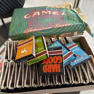 Vintage Camel Genuine Taste Sealed 50 Matchbooks 1995 R.J. Reynolds